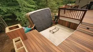 Hot Tubs On Deck Ideas