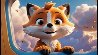 The Fox That Flew to the Zoo 🦊✈️ | Exciting Nursery Rhyme for Kids