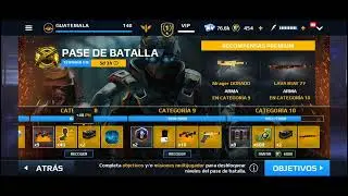 comprando pase de batalla Moder combat 5