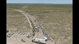 ¡Seguimos avanzando en la construcción del Vaca Muerta Oil Sur (VMOS)!
