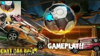 ROCKET CAR BALL GAMEPLAY | { ZYCKNU HERO }