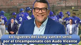 Audo Vicente dice estar preparado para conseguir las 3 coronas seguida del Licey