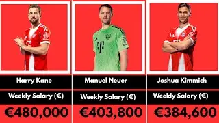 How Much Do Bayern Munich Players Earn? 💰 | Weekly Wages 2025/26