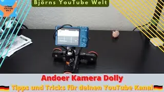Andoer L4 Pro Kamera Dolly / Wagen - Unboxing & Review Deutsch Test und Fazit Tipps f&uuml;r Youtube