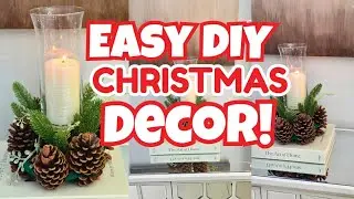 Manualidad navide&ntilde;a: Lata reciclada decorada con pi&ntilde;as &ndash; &iexcl;Hazlo t&uacute; misma!