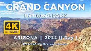 [4K] Explore Grand Canyon National Park in 1 day | Arizona | Day 1 | Part 2 | Grand Canyon Village