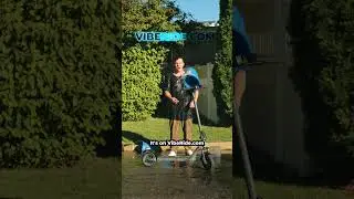 How much water can a budget electric scooter survive?
