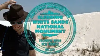Sledding White Sands National Monument (Tularosa Basin, New Mexico)