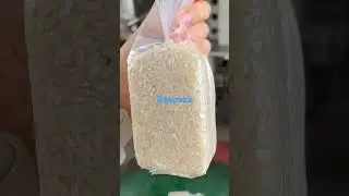 Brick Vacuum packing machine packing 300g rice or coffee #machine #factory #packaging