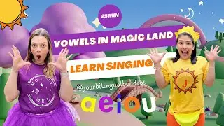 Learn letters | Aprende Letras y Vocales | Bilingual Toddler Learning Video | Baby Learning Song