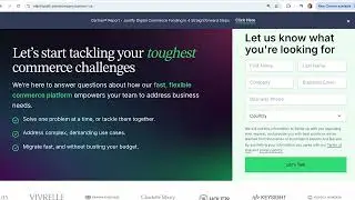 Contact Us Landing Page Design