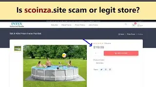 Scoinsa Site reviews! Is scoinsa.site scam or legit online store selling cheap swimming pools?