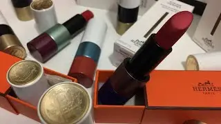 HERMÈS | Rouge Hermes Lipstick Fall 2022 - Limited Edition | Rouge Feu, Rouge Cinabre, Rouge Grenat
