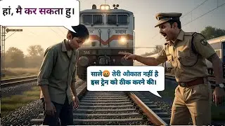 एक गरीब लड़के ने बचाई दो हजार लोगों की जान। ट्रेन का हुआ ब्रेक फेल। कैसे बचे सारे लोग... सच्ची घटना.