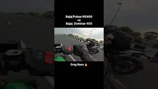 Dominar 400 vs Pulsar NS400 #superbike #dragracing #shorts #ns400 #dominar400