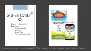 The Benefits of Super Daily K2 & D3 + K2
