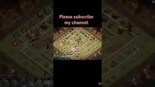 ware 1 number ke attack dilam.coc king#ability #clashofclans #bestclashbattlewhowillfreefie