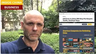 US companies are 'staying put' in China, none plan to move manufacturing to United States