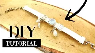 Zelf een Witte Leren Armband Maken