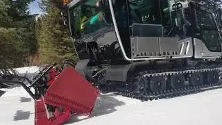 Awesome Snow Groomers at Breckenridge Nordic Center