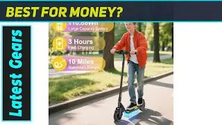 VOLPAM Electric Scooter: Amazing Speed & Safety for Kids!