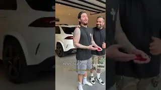 ALESSO GET A SPORTS CAR AS A GIFT FROM HIS MANAGER 🤯🔥🙌 #alesso #edm #sportcar #gift