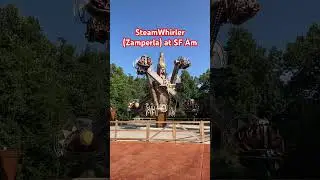 SteamWhirler (Zamperla) at Six Flags America #sixflagsamerica