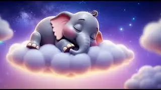 Space Lullaby for Babies Sleeping on a Magic Cloud, Starry Night & Soothing Music