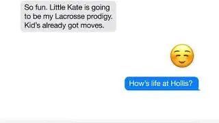 Mona + Mike: Text Chat Conversation