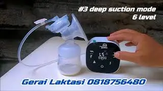 Little Giant Lactation breast pump : #3 deep suction mode :