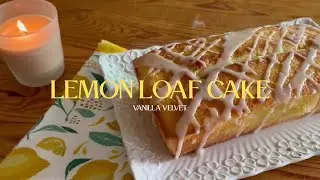🍋 Soft & Moist Lemon Loaf Cake | Easy & Zesty Baking Recipe