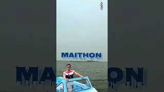 maithon dam | Thrilling Speedboat Adventures: Conquer the Waves! #shorts