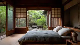 Soothing Rain Piano in a Traditional Japanese Home | Zen Music for Sleep and Inner Calm 🏯🌧️🎹