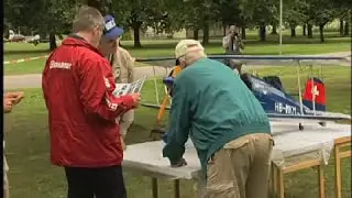 RC Scale Model Aircraft Judged at the World Scale Championships in Sweden