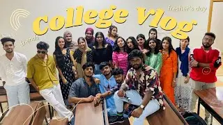 Fresher's day vlog | Day in my life as a college student | Naseema institute of speech and hearing |