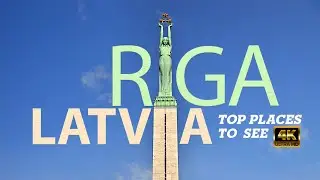 Riga, Latvia (Top places to see) | The Planet V [4K Ultra HD]