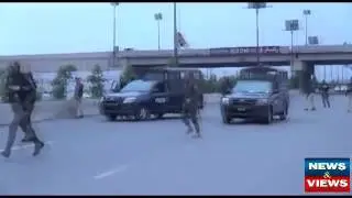 Pakistan Rangers mock exercises with Punjab Police, Motorway Police and Rescue Team