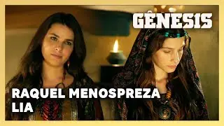 NOVELA GÊNESIS: Raquel humilha Lia sem saber que não vai casar com Jacó