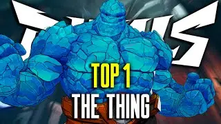 TOP 1 THE THING | Entowin | MARVEL RIVALS COMPETITIVE