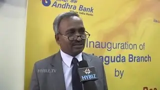 Venkateswarlu At Launch of Andhra Bank Kothaguda-Hybiz.tv