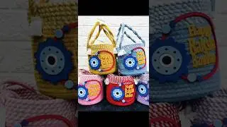 happy raksha bandhan, Woven Basket, Handmade Cotton thread,  Storage Bucket, Fabric - jute cotton,
