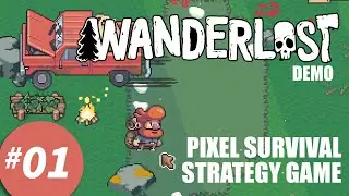 Relaxing Pixel Survival Game! Wanderlost