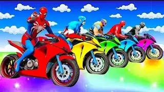 Spider-Man Rescue الرجل العنكبوت انقاذ باتمان batman vs iron man vs venom funny Game GTA 5 superhero