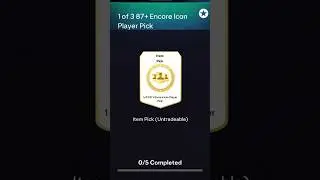 FC 26 1 of 3 87+ Encore Icon Pick Went Wrong 💀