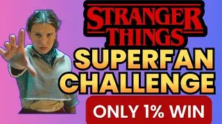 Stranger Things Challenge 💥 Can Survive All 50 Questions? #strangerthings #trivia
