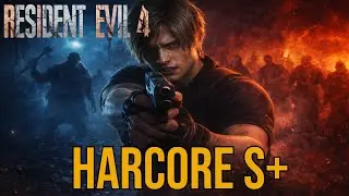 Resident Evil 4 Remake 🔥 Tentativa de RANK S+ no HARDCORE | Live