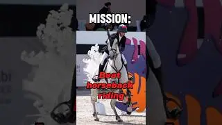 MISSION: Beat horseback riding #equestrian #fypシ #edit #trending #pony #horse #viral #shorts