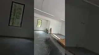 Garage drains #construction #constructionlife #garage