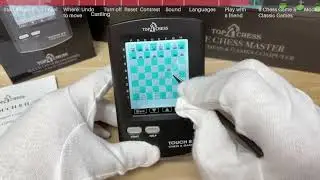 TOP1CHESS Touch 8 , Strategy Games for Kids Improving Skills, without the need for a human opponent.