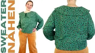 Sweater n&auml;hen: Schnell, einfach & super stilvoll!